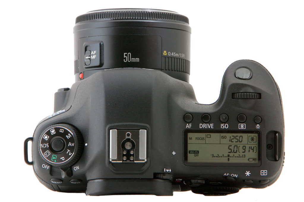 Canon 6D Top View