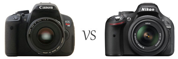 Canon vs. Nikon DSLR Cameras
