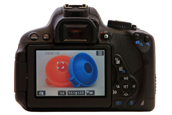 Canon 650D T4i - LCD Display