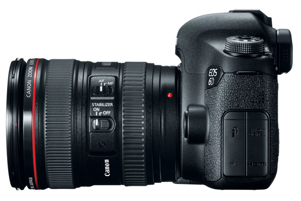 Canon 6D With Image Stabilized Lens